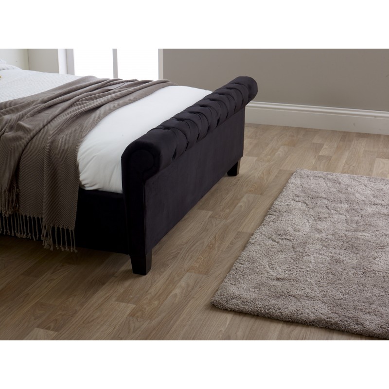 LL Orbit Black 5ft Bedstead